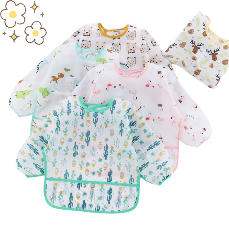 Baby Clothing 1 Year Old - Baby Silicone Cartoon Bib 0-6 Years