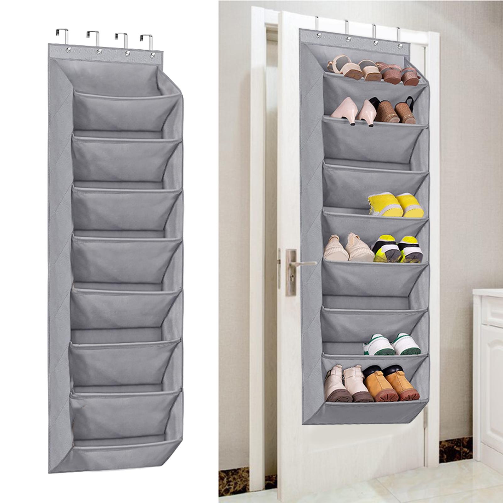Baby Clothing Hangers - Hanging Shoe Rack 8 Tier Oxford