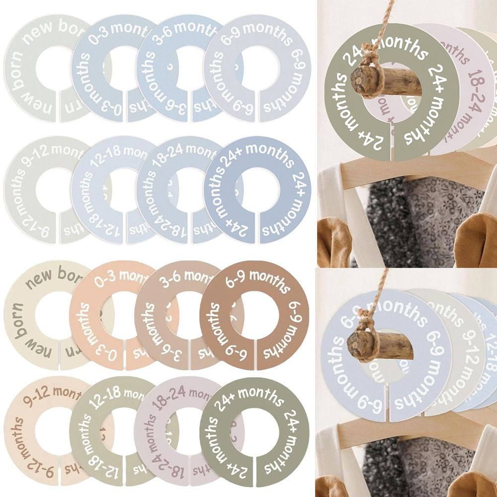 Baby Clothing Hangers - 68/9Pcs Organizing Hangers Baby Clothing Size