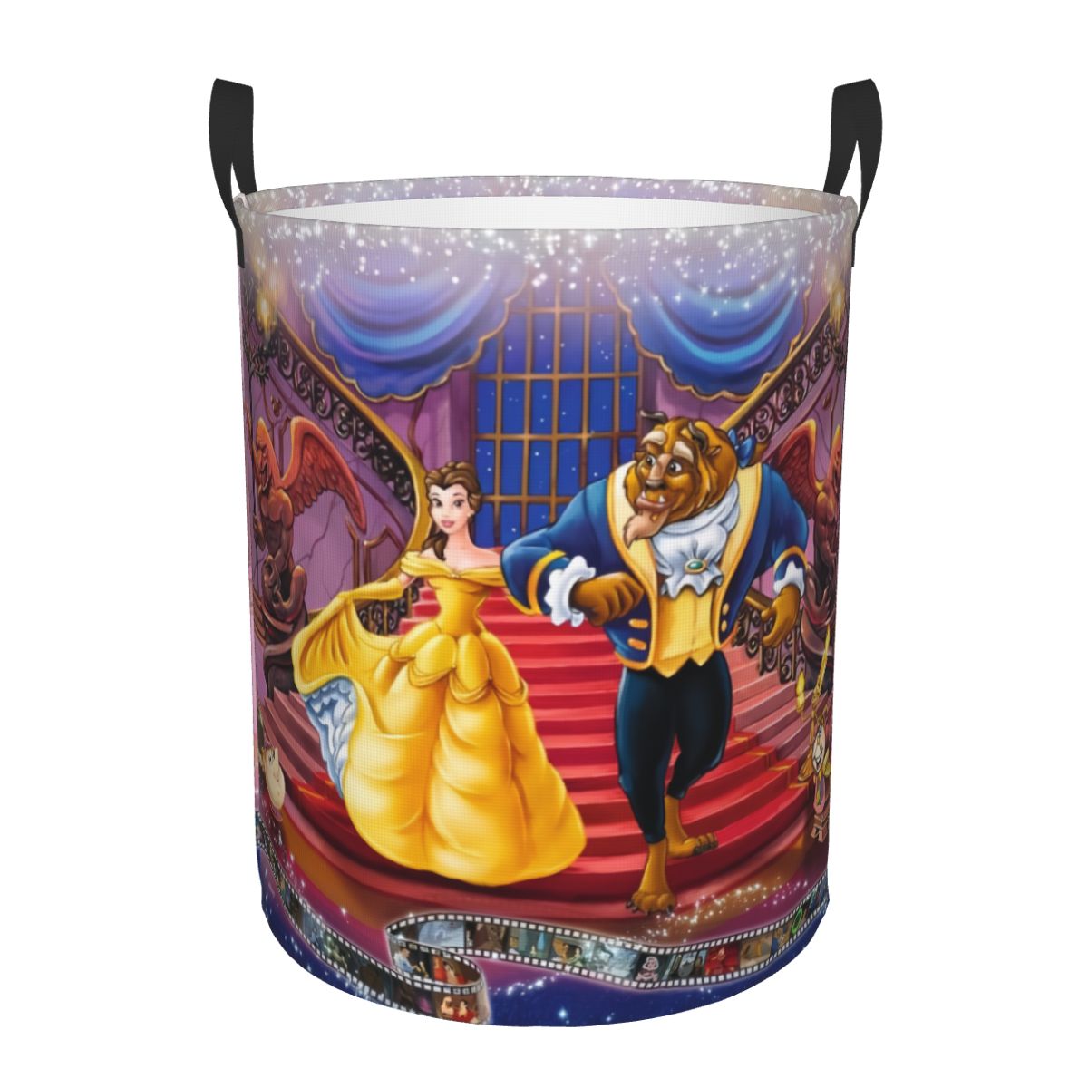 Baby Clothing Hamper - Beauty And The Beast Laundry Basket