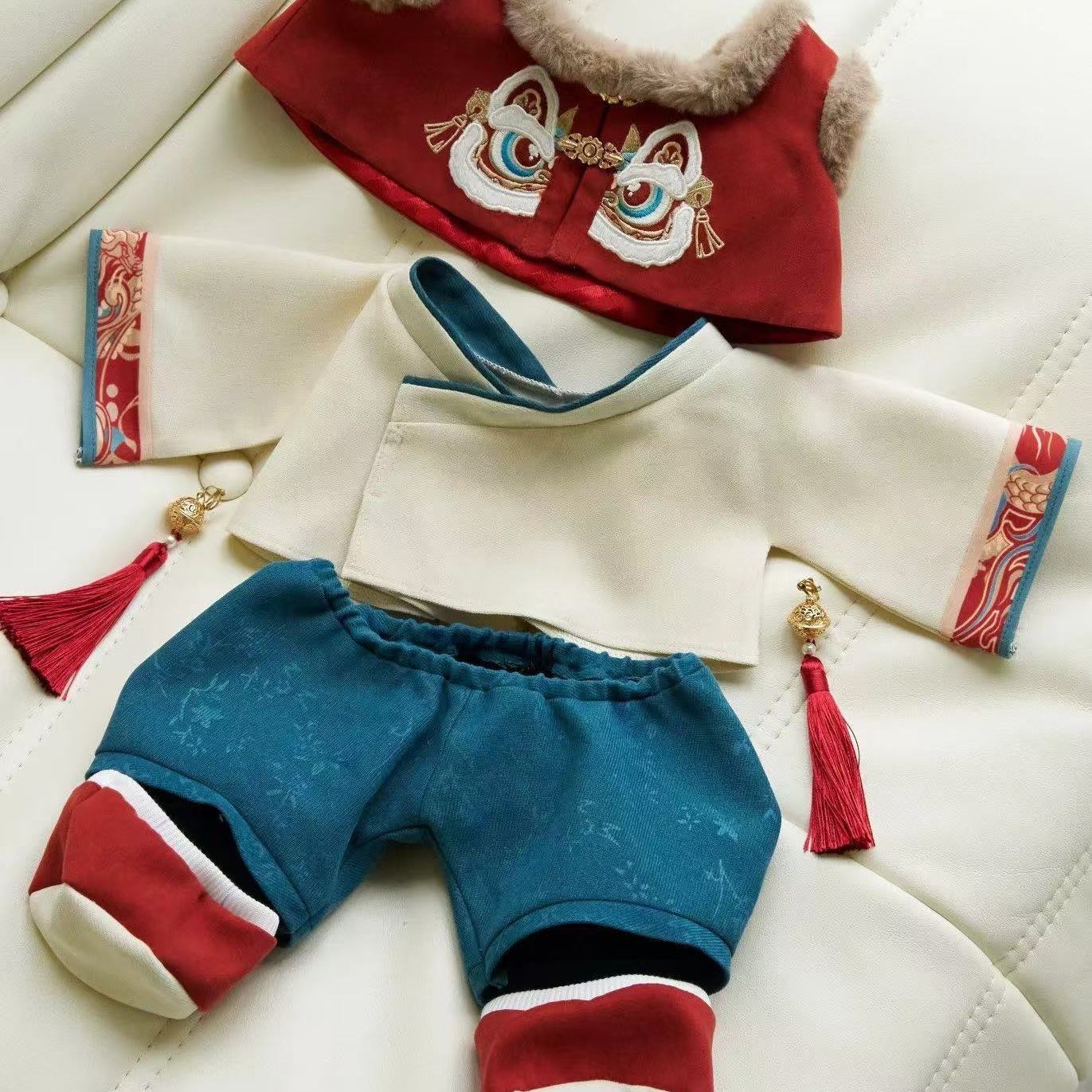 Baby Clothing Accessories - 40cm doll new New Year's clothing,