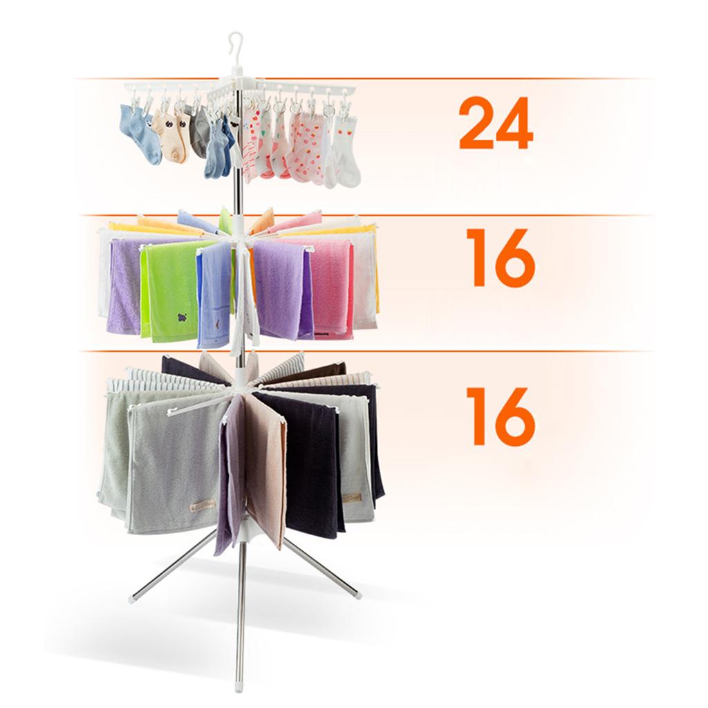 3 Tiers Foldable Drying Rack S - مراجعة Baby Clothing Hangers وسعره