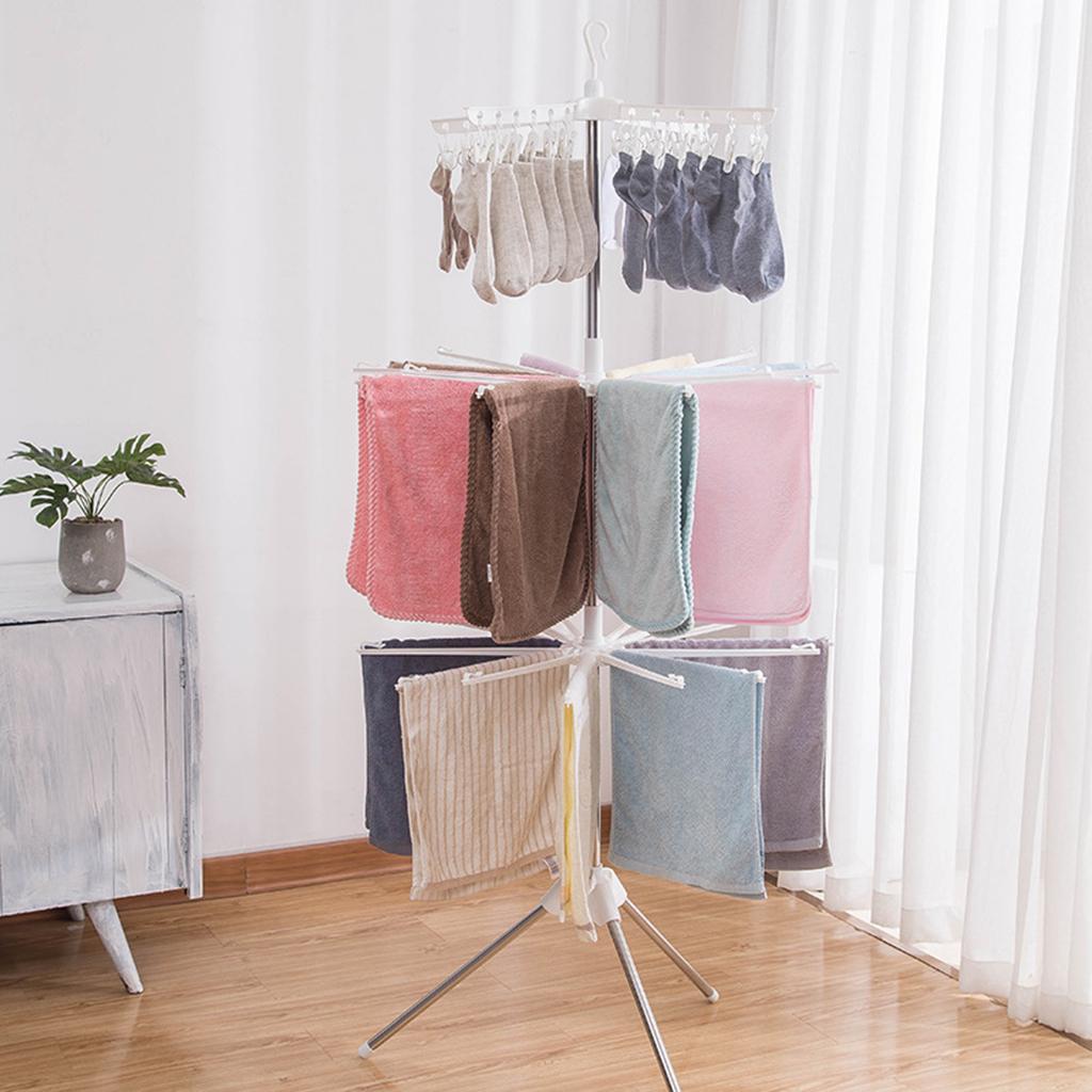 3 Tiers Foldable Drying Rack S - مراجعة Baby Clothing Hangers وسعره