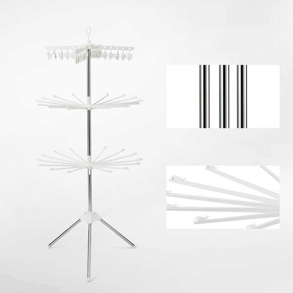 3 Tiers Foldable Drying Rack S - مراجعة Baby Clothing Hangers وسعره