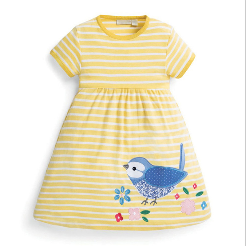 Summer Baby Dresses Cotton fab - مراجعة Baby Clothing Embroidery وسعره
