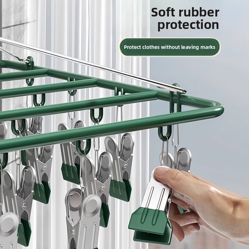 Stainless Steel Multi-clamp Cl - مراجعة Baby Clothing Organizer وسعره