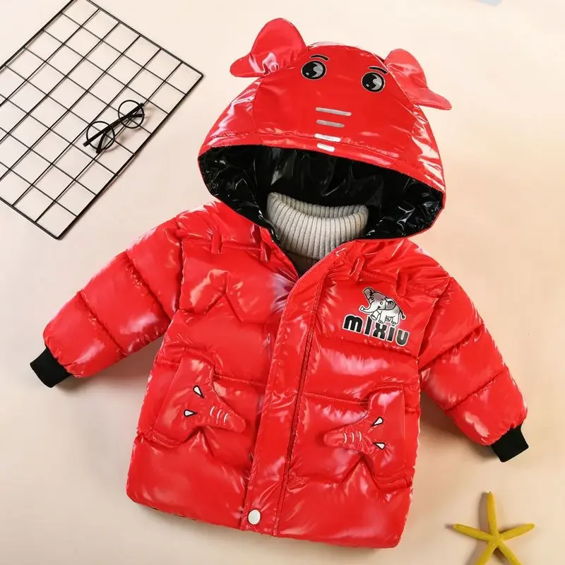 Boys' Cotton Padded Cartoon 3D - مراجعة Baby Clothing Elephant وسعره