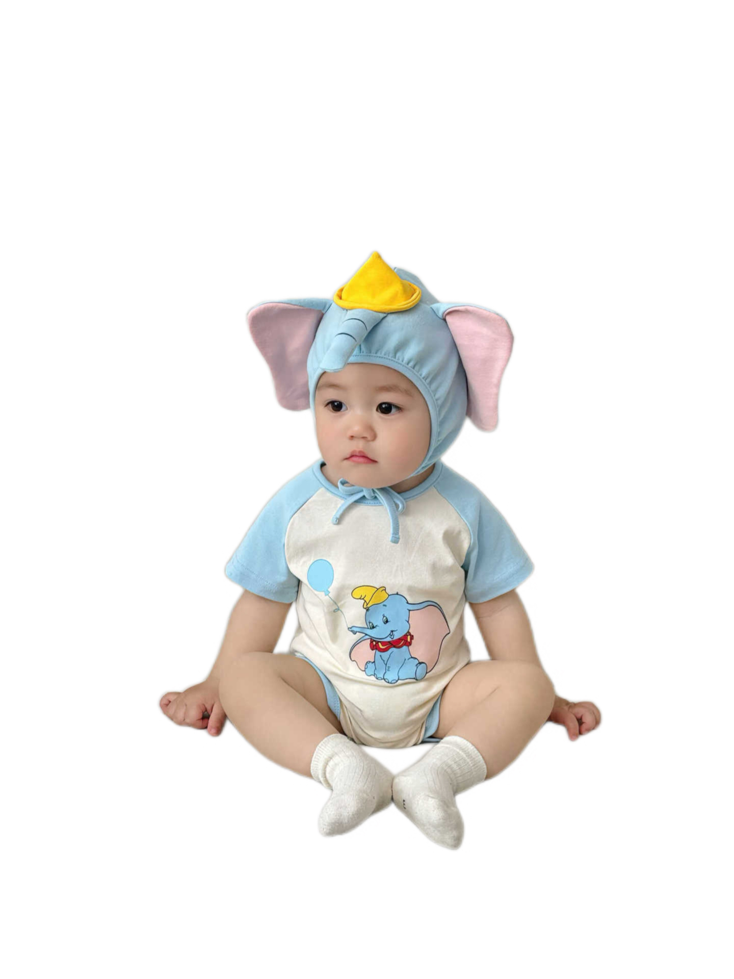 3D Elephant Print Baby Onesie  - مراجعة Baby Clothing Elephant وسعره