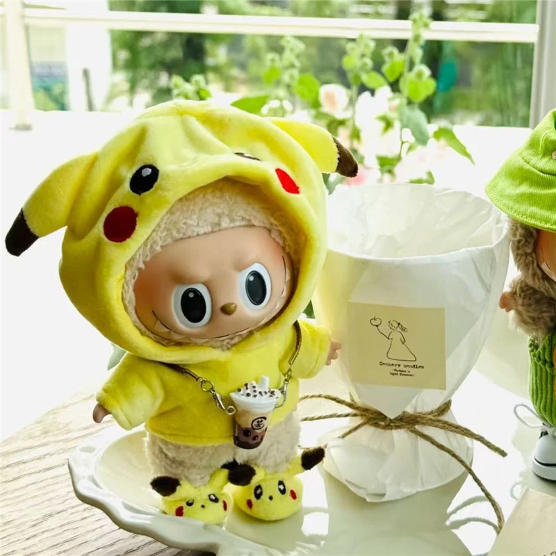 15 17cm For Labubu Doll Cartoo - مراجعة Baby Clothing 1 Year Old وسعره