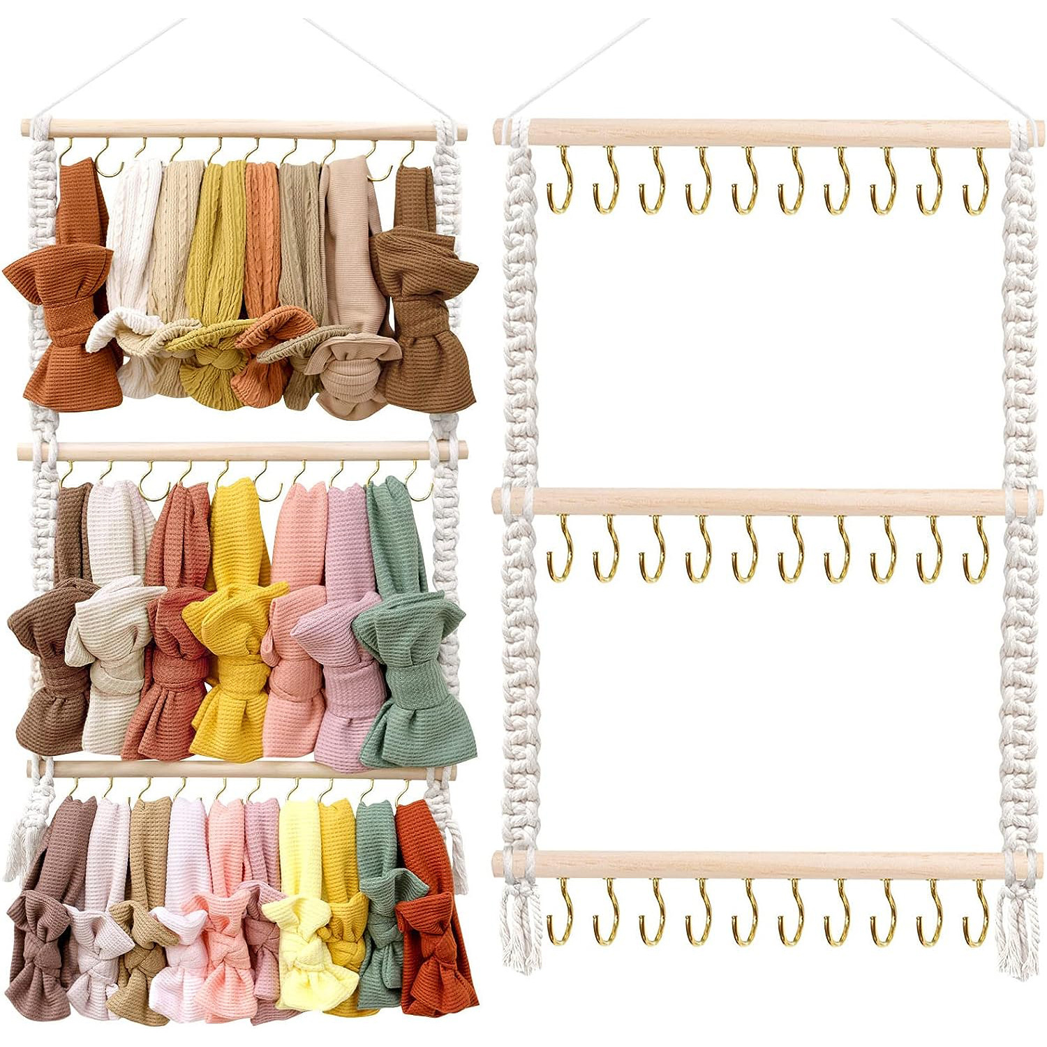 Macrame Wall Hanging Boho Head - مراجعة Baby Clothing Hangers وسعره