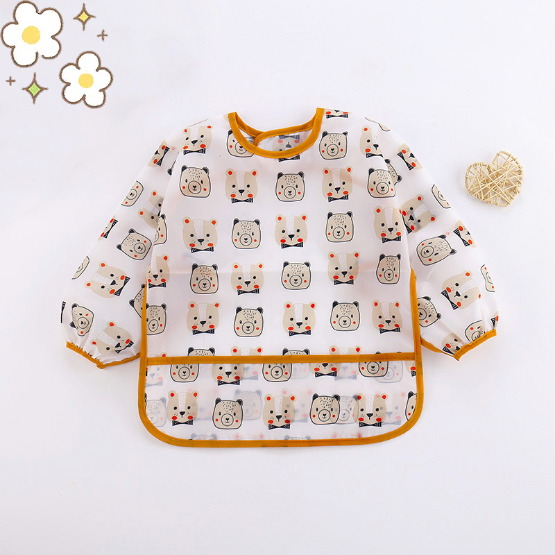 Baby Silicone Cartoon Bib 0-6  - مراجعة Baby Clothing 1 Year Old وسعره