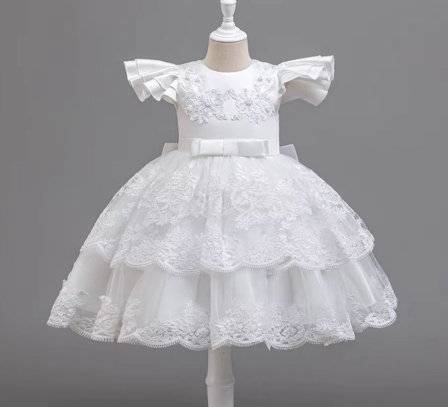 Girl Party Dress Embroidery Ch - مراجعة Baby Clothing Embroidery وسعره