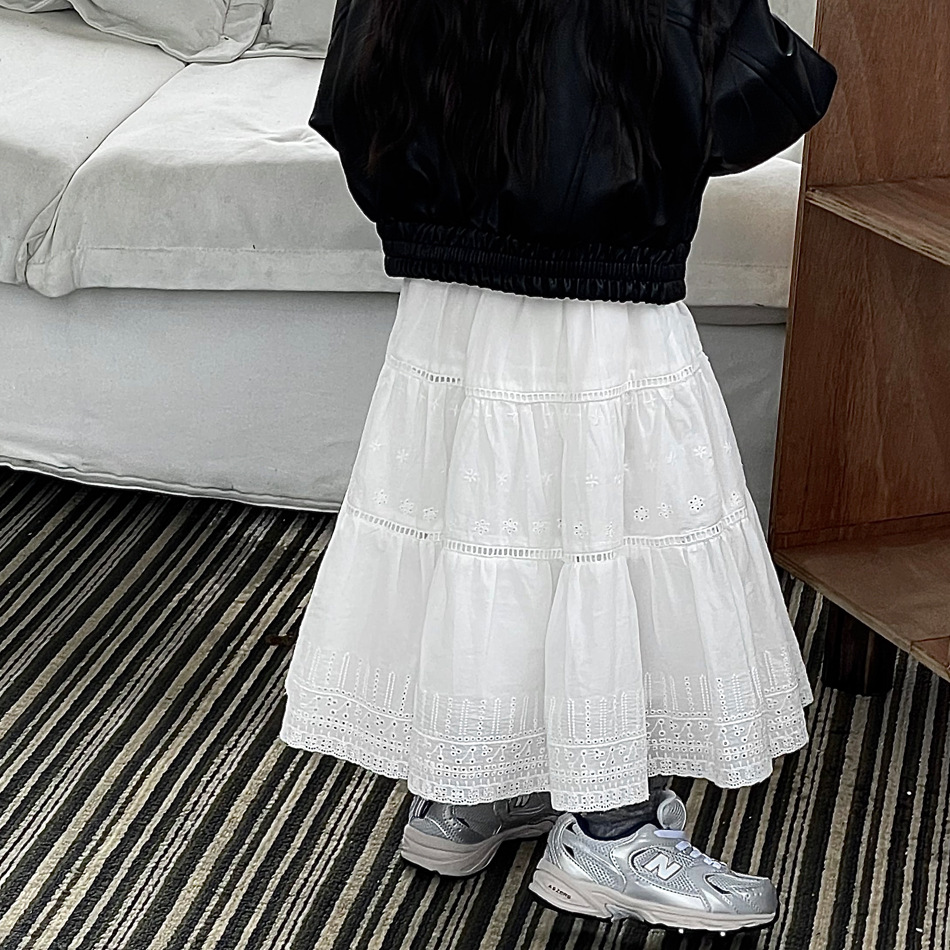 Skirt Princess Girls French Re - مراجعة Baby Clothing Embroidery وسعره