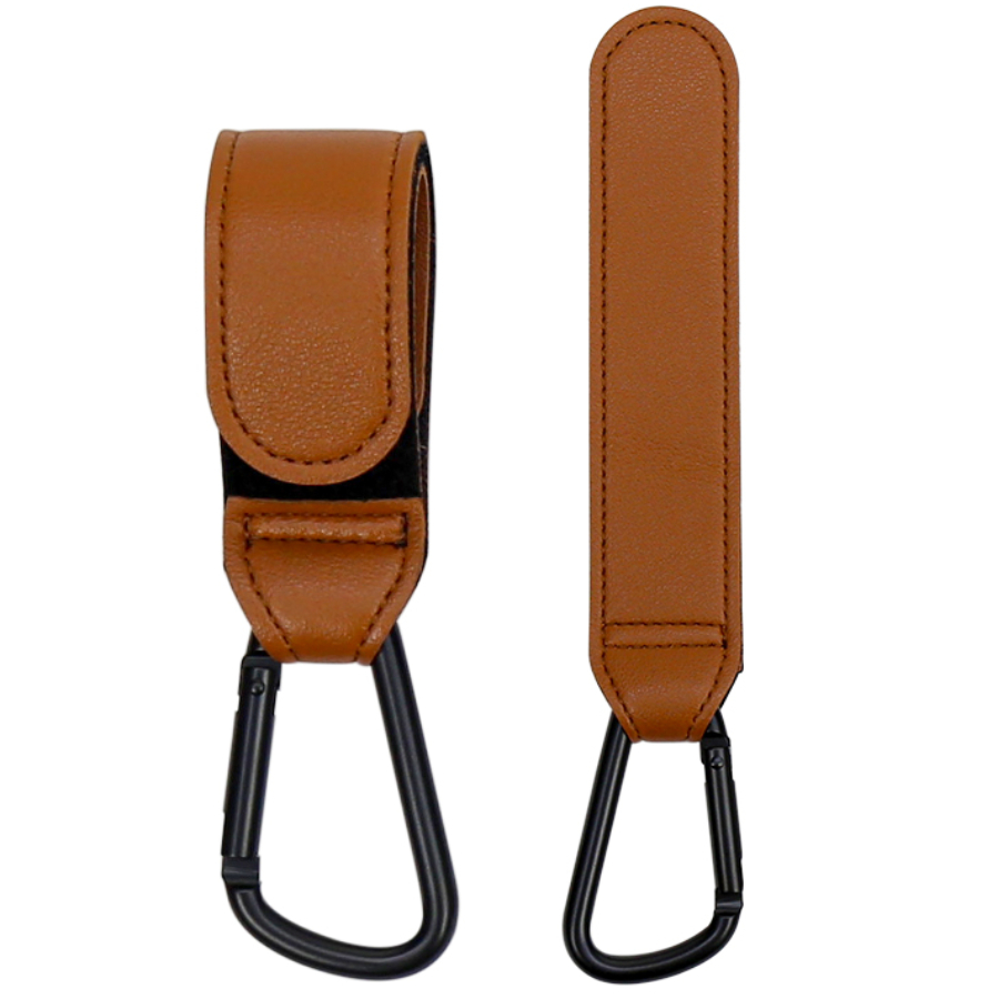 1/2pcs Baby Stroller Hook PU L - مراجعة Baby Clothing Hamper وسعره