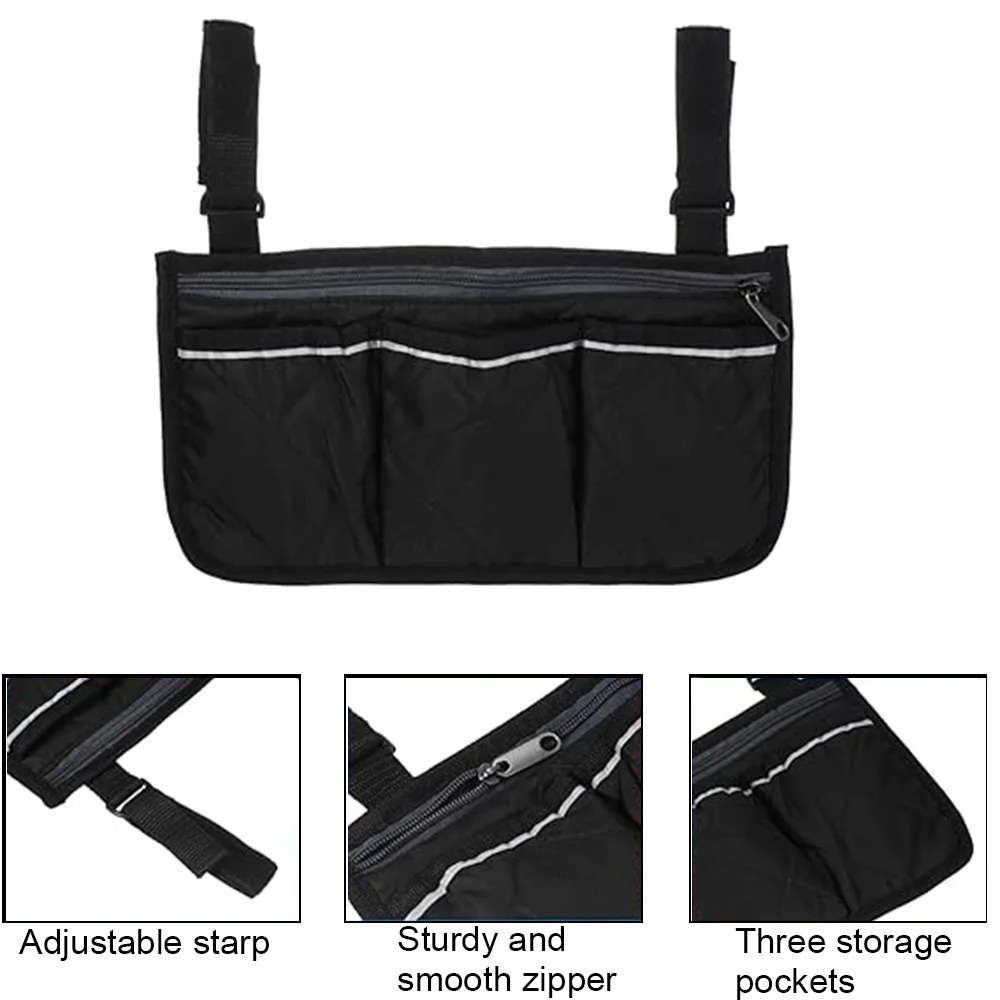 Wheelchair Side Armrest Bag Wi - مراجعة Baby Clothing Bag وسعره