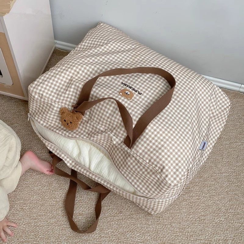 Cotton Fabric Storage Bag for  - مراجعة Baby Clothing Quilt وسعره