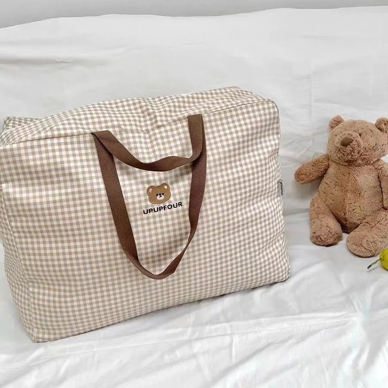 Cotton Fabric Storage Bag for  - مراجعة Baby Clothing Quilt وسعره