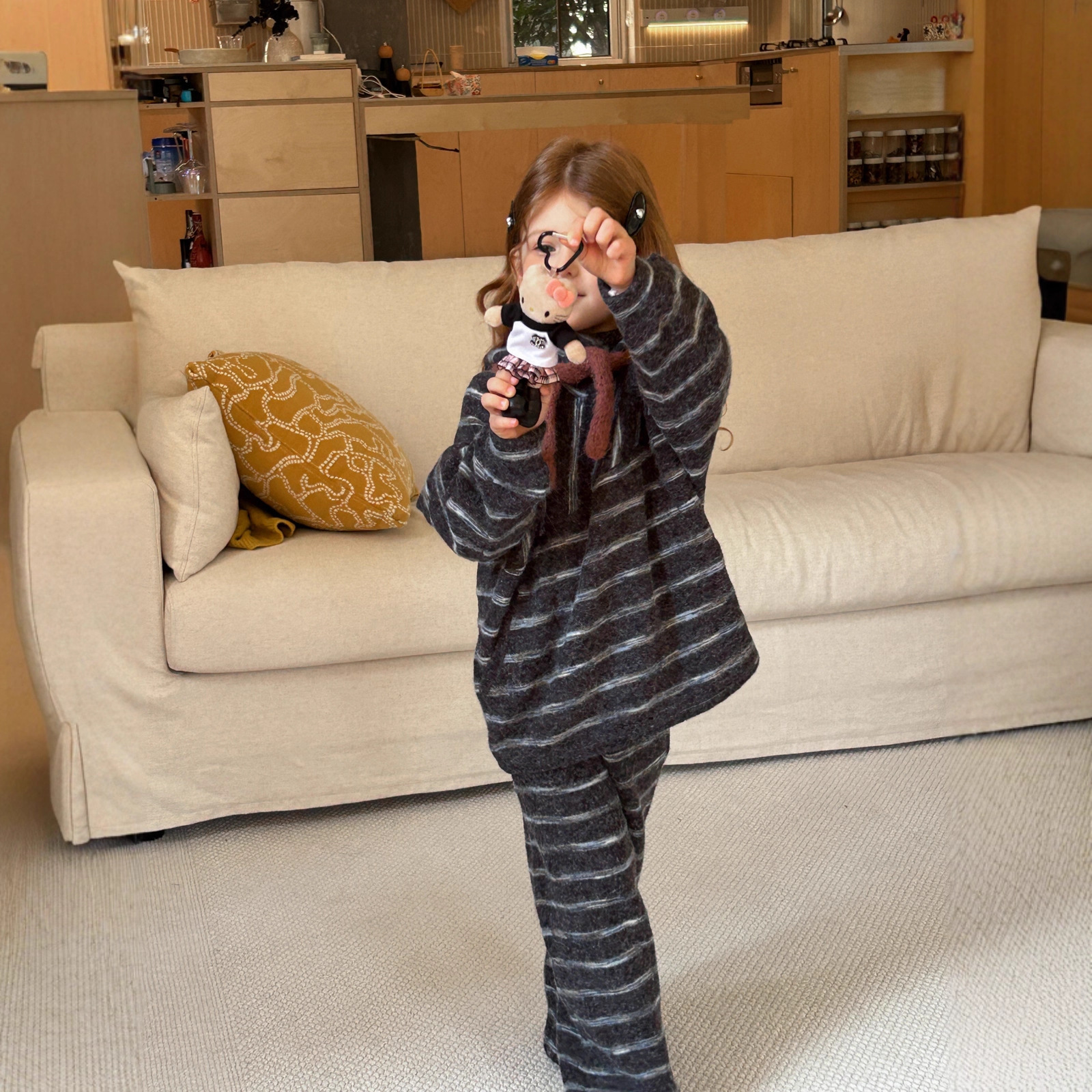 Girls Suit 2025 Autumn and Win - مراجعة Baby Clothing Jumper وسعره