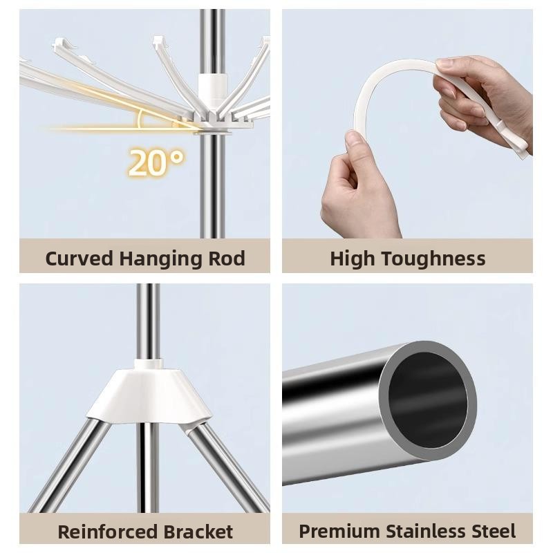 XinZhi Baby Clothes Drying Rac - مراجعة Baby Clothing Guide وسعره