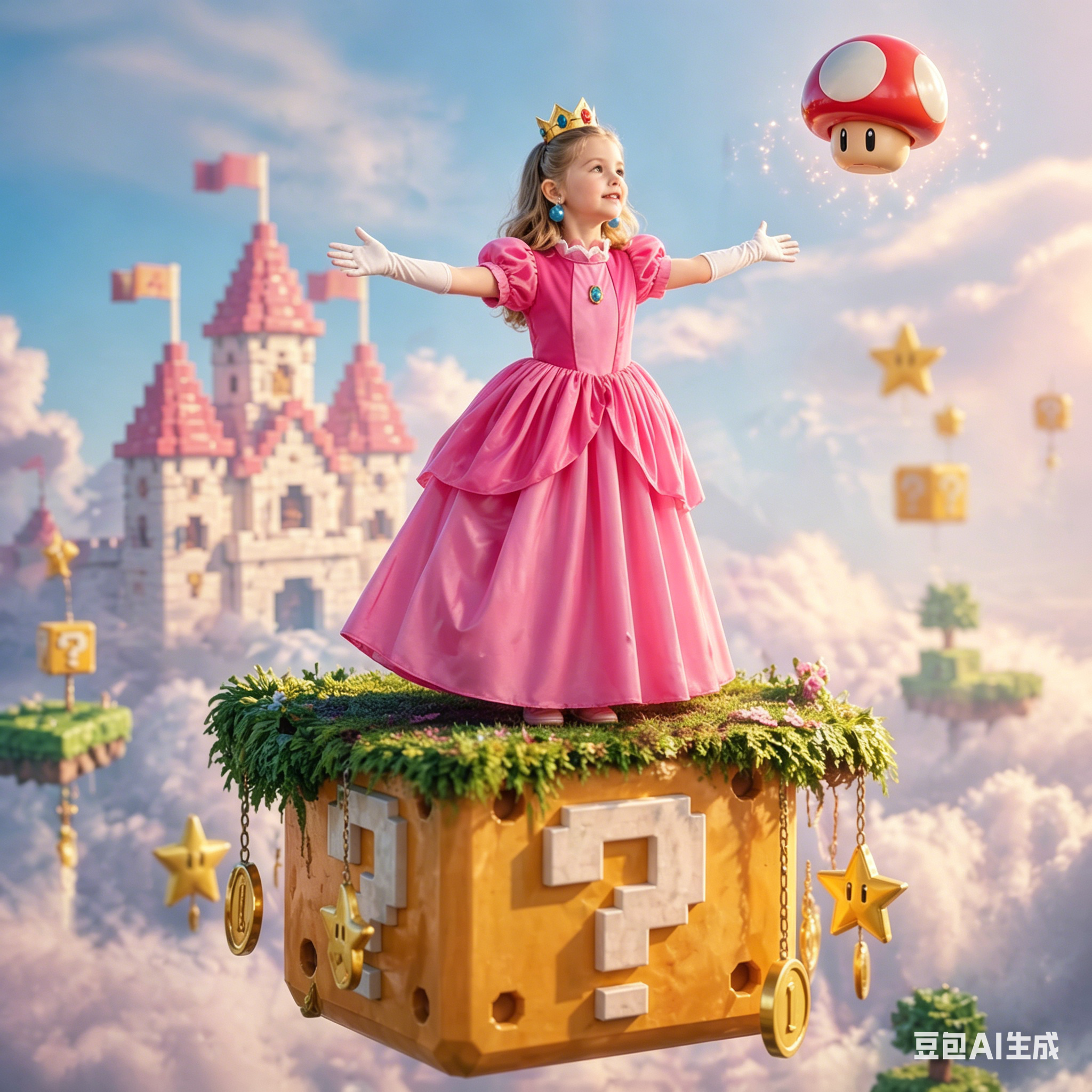 Princess Peach Style Dress Up  - مراجعة Baby Z Clothing وسعره