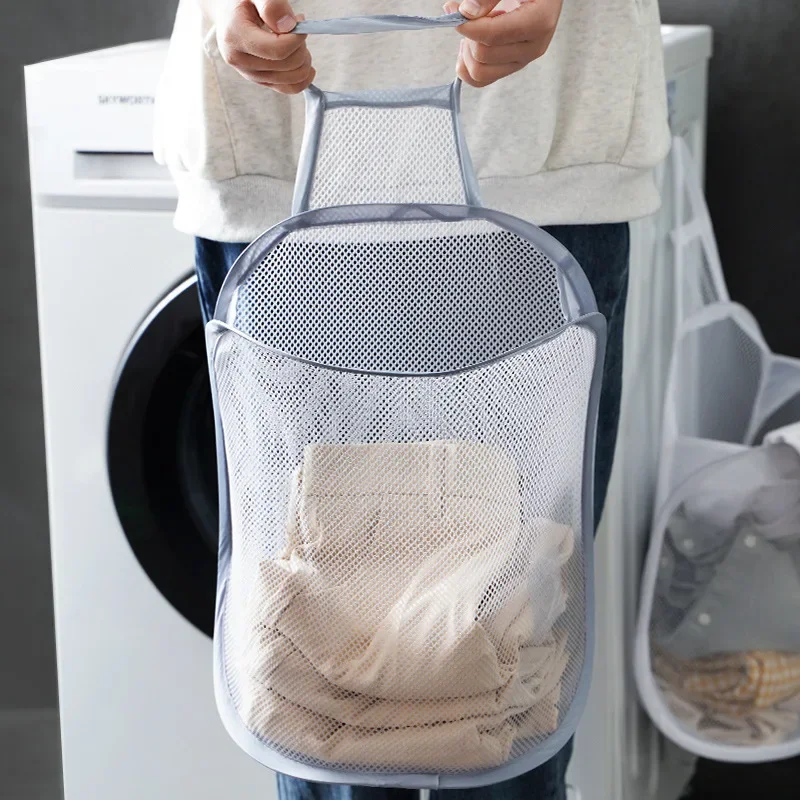 Hanging Laundry Basket Foldabl - مراجعة Baby Clothing Hamper وسعره