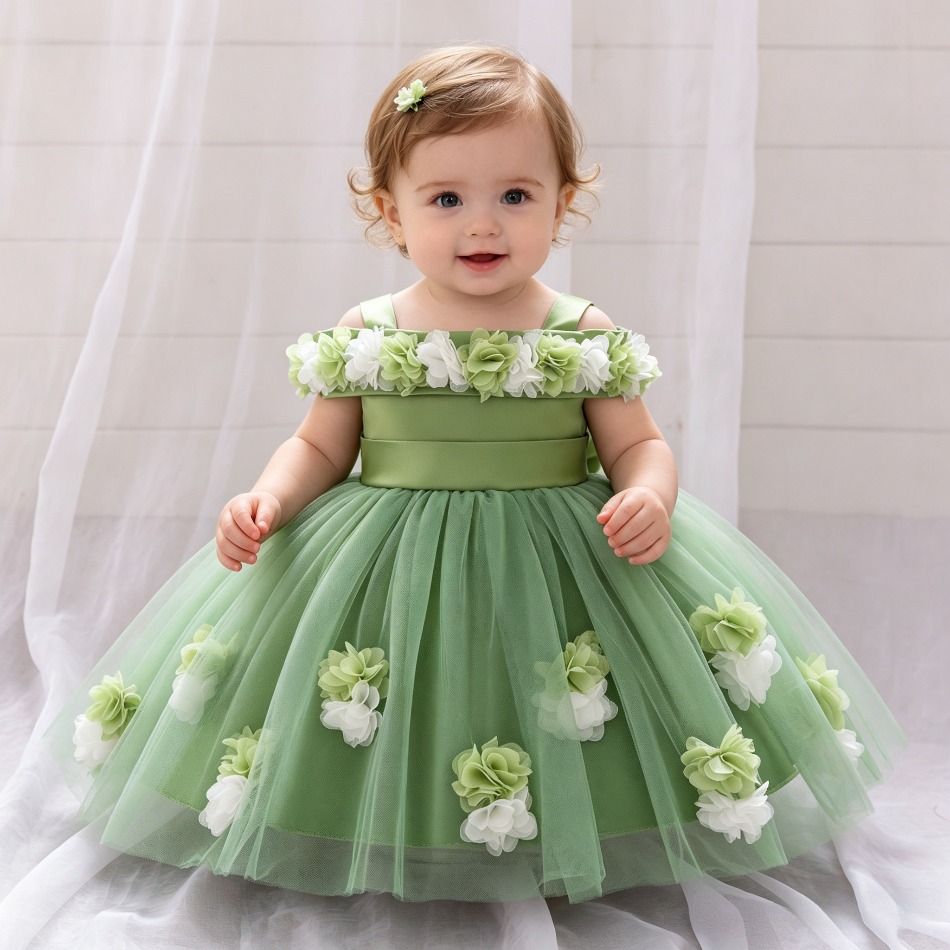 New Baby Girls 1st Princess Dr - مراجعة Baby Z Clothing وسعره
