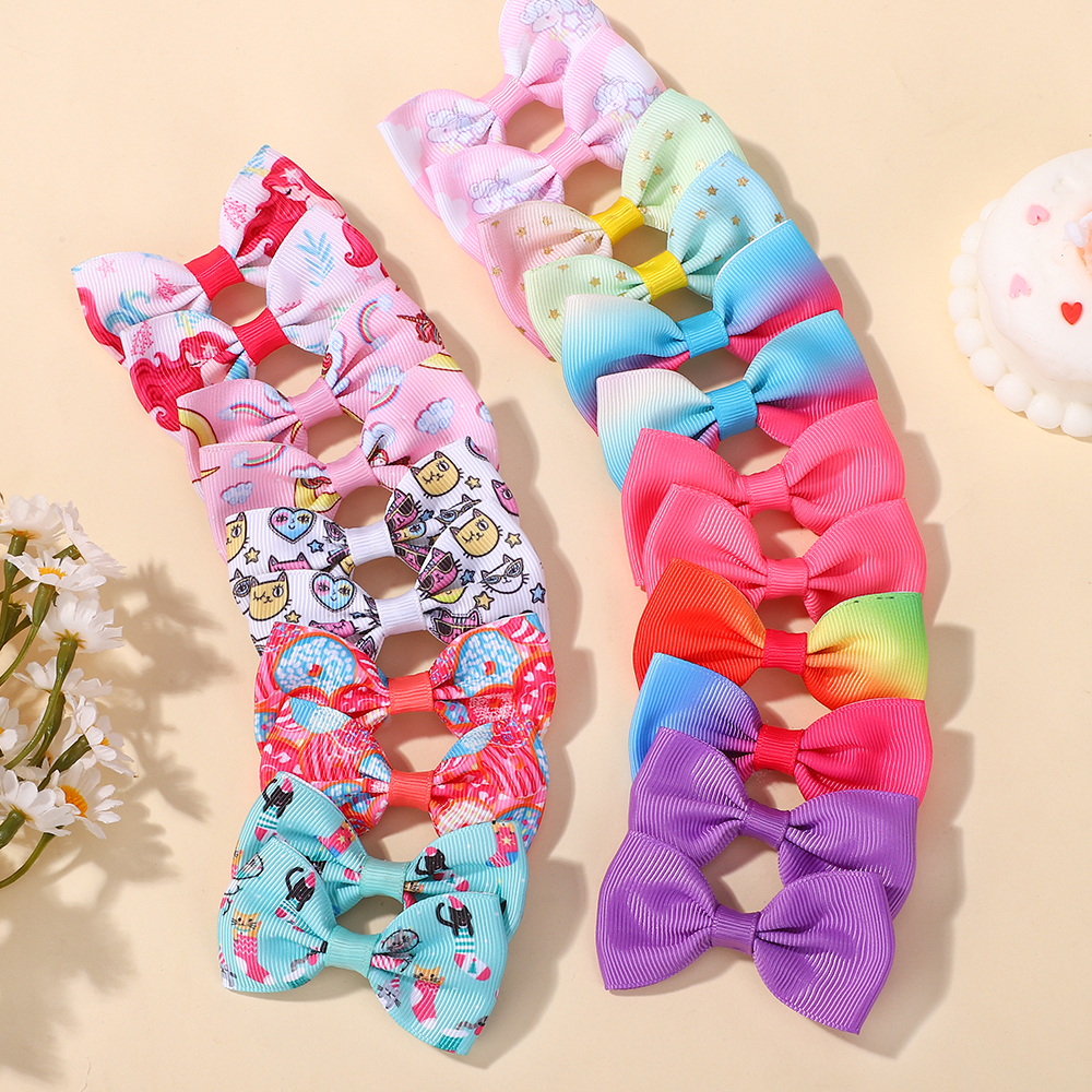 20Pcs cute baby bows hair clip - مراجعة Baby Z Clothing وسعره