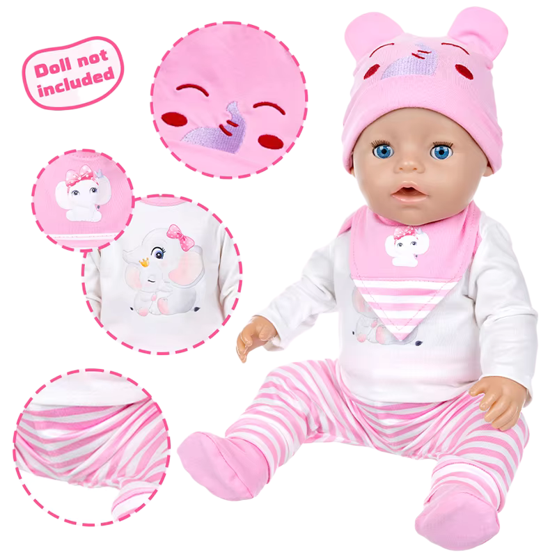 Doll Clothes Set for 16-18Inch - مراجعة Baby Clothing Accessories وسعره