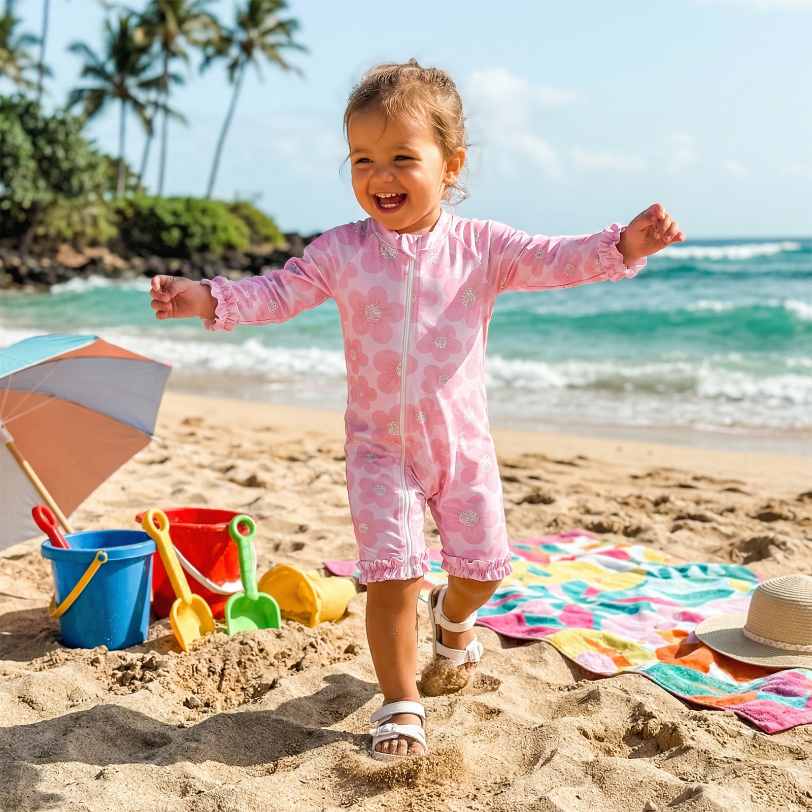 Toddler Baby Girl Summer Rash  - مراجعة Baby Clothing Online وسعره