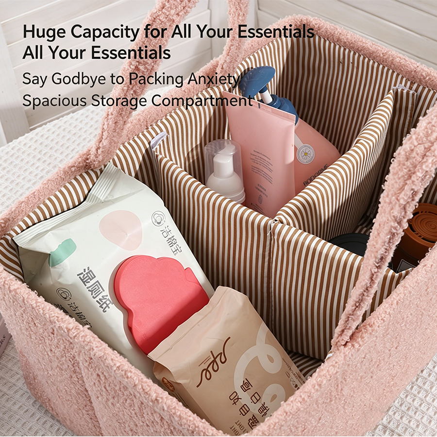Portable Travel Mommy Bag Mult - مراجعة Baby Clothing Hamper وسعره