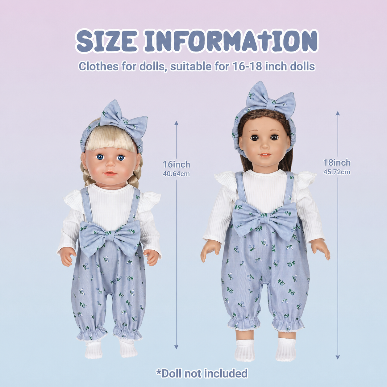Doll Clothes for 16-18inch Bab - مراجعة Baby Clothing Jumper وسعره