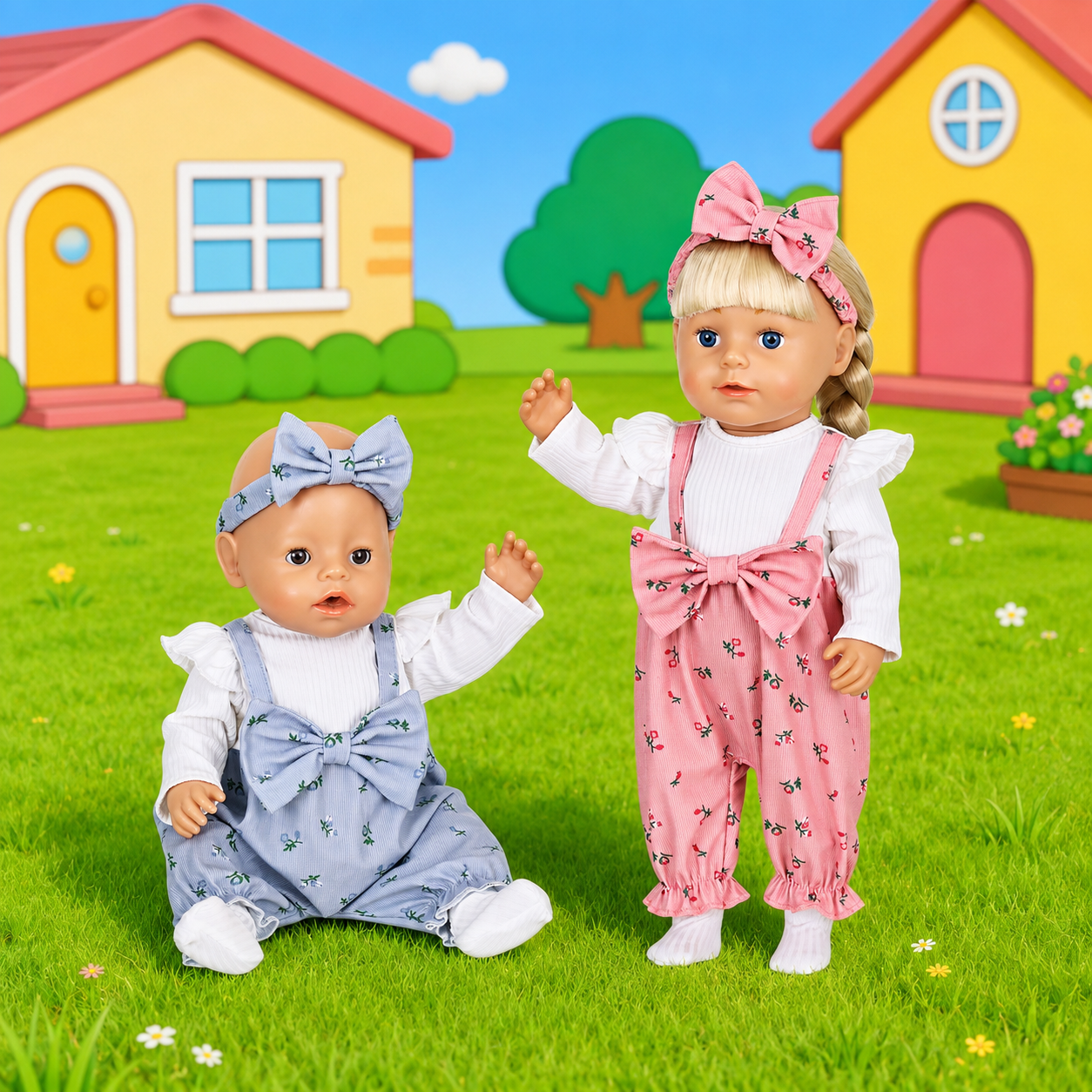 Doll Clothes for 16-18inch Bab - مراجعة Baby Clothing Jumper وسعره