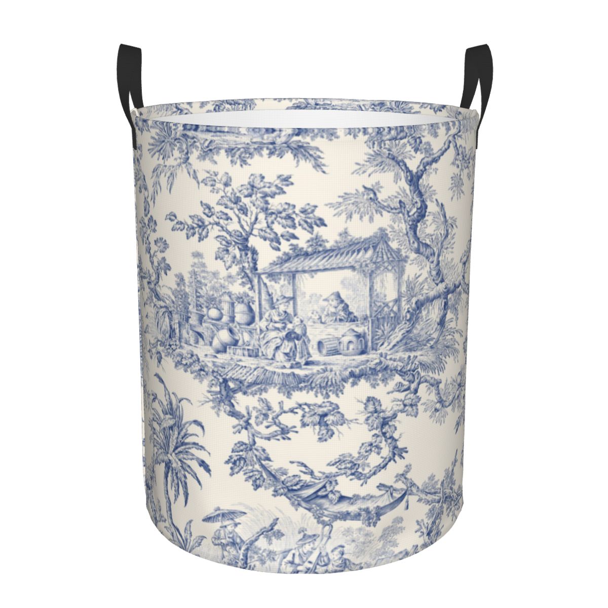 Custom Toile De Jouy Patterns  - مراجعة Baby Clothing Hamper وسعره
