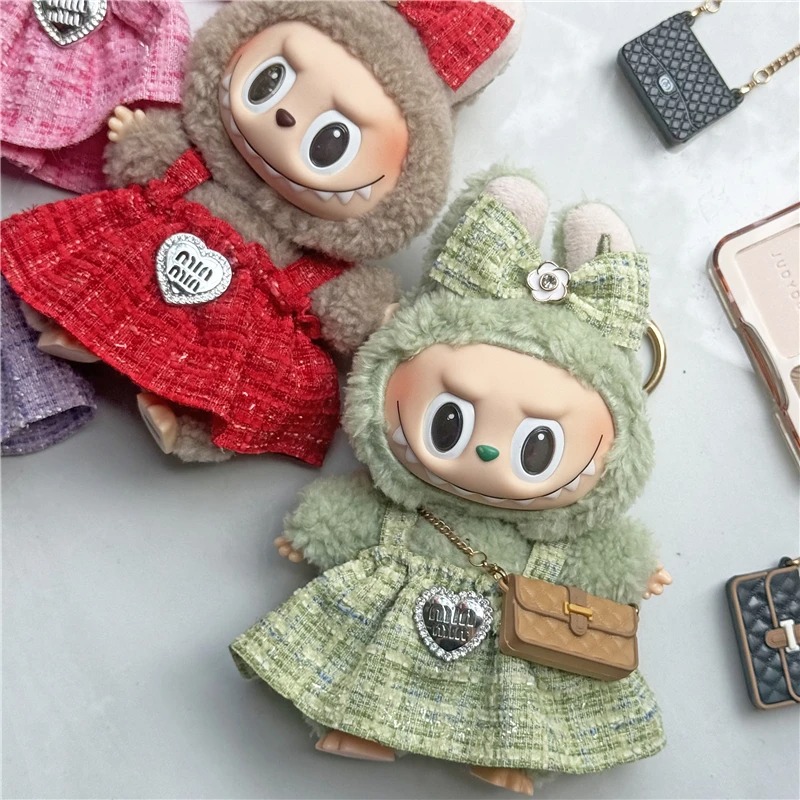 15 17cm For Labubu Doll Adorab - مراجعة Baby Clothing Accessories وسعره
