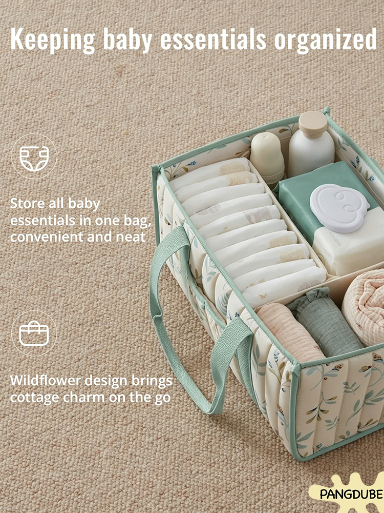 PANGDUBE Diaper Stacker Organi - مراجعة Baby Clothing Hamper وسعره