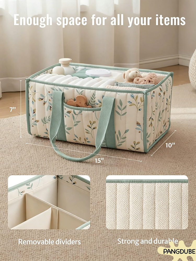 PANGDUBE Diaper Stacker Organi - مراجعة Baby Clothing Hamper وسعره