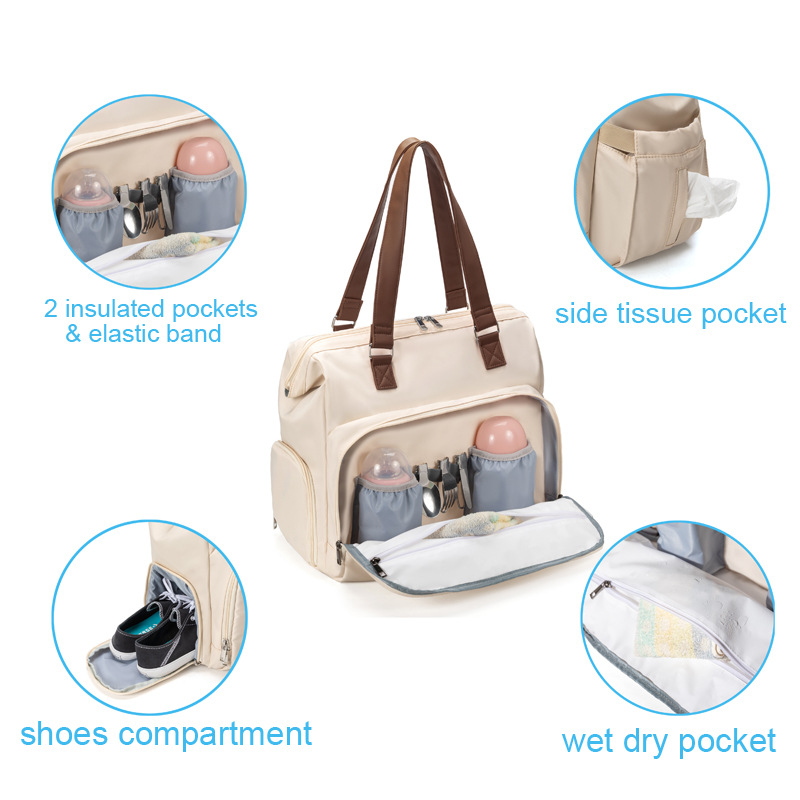 3pcs/set Baby Diaper Bag Baby  - مراجعة Baby Clothing Hamper وسعره