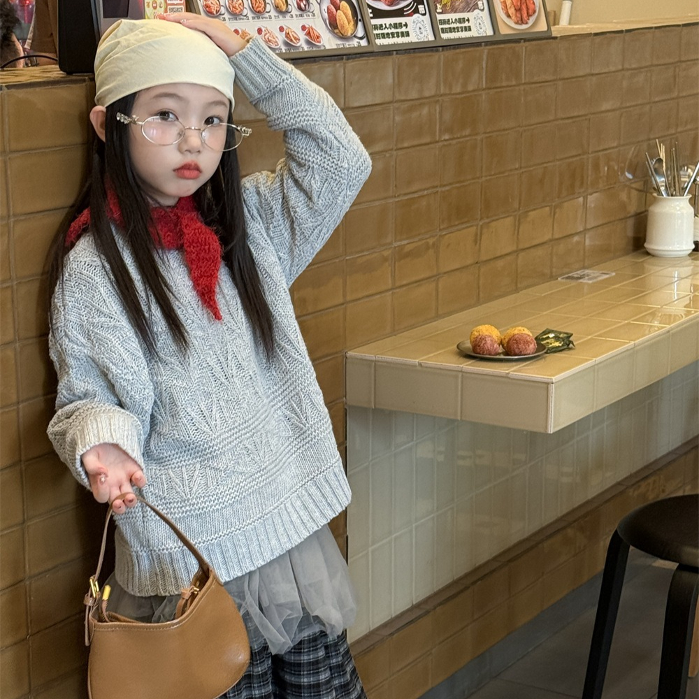 Girls Sweater 2025 Autumn New  - مراجعة Baby Clothing Jumper وسعره