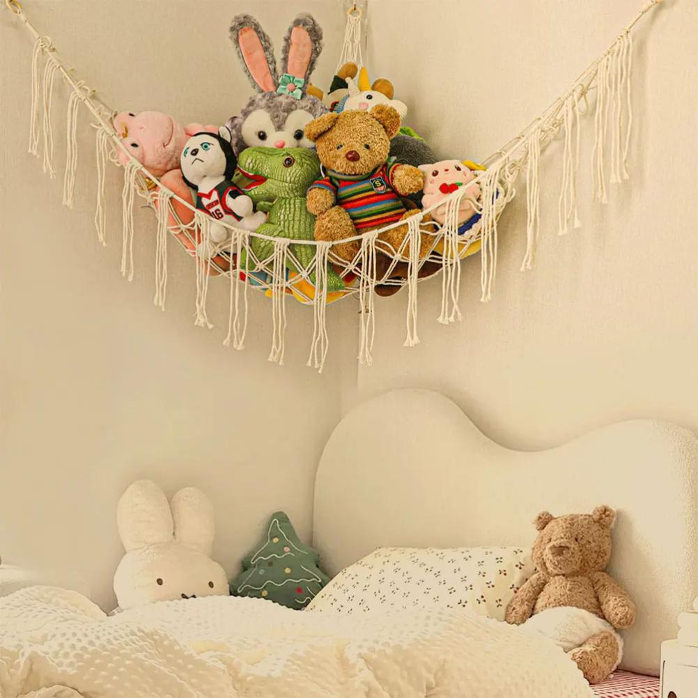 1Pc Toy Hammocks Wall Corner H - مراجعة Baby Clothing Organizer وسعره