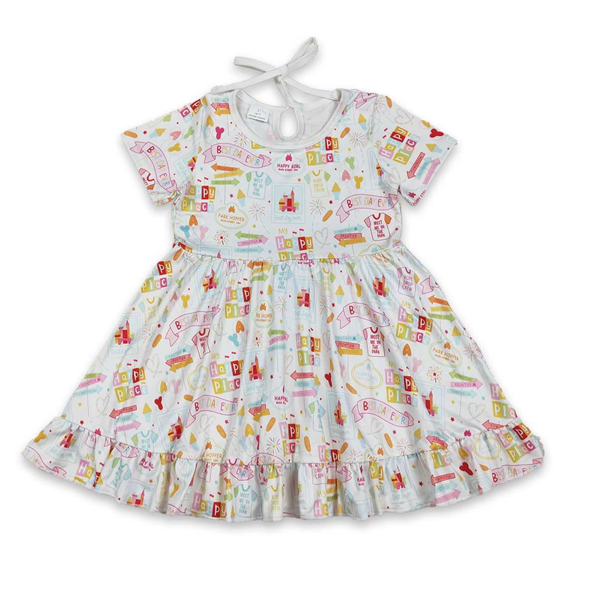 Baby Girl Short Sleeve Happy P - مراجعة Baby Clothing Places وسعره