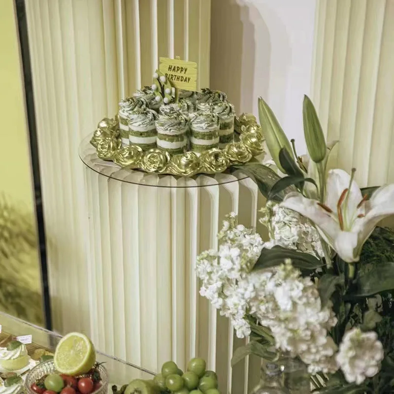 Folding Paper Cake Stand Weddi - مراجعة Baby Clothing Rack For Baby Shower وسعره