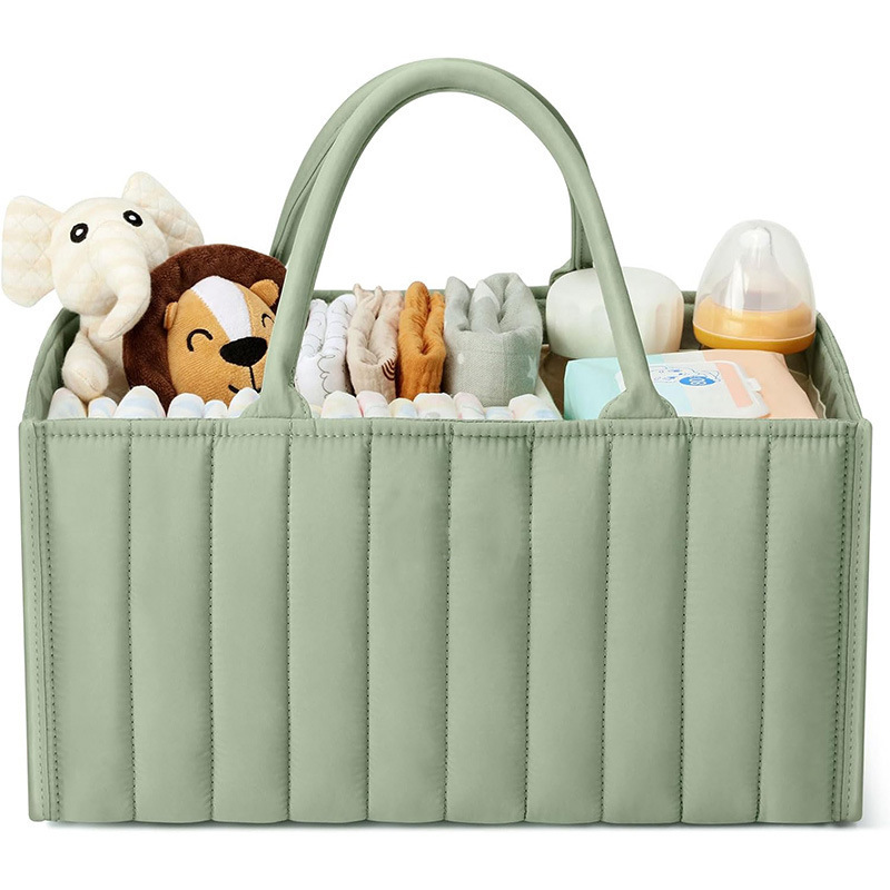 Baby Diaper Organizer Bag Fold - مراجعة Baby Clothing Hamper وسعره