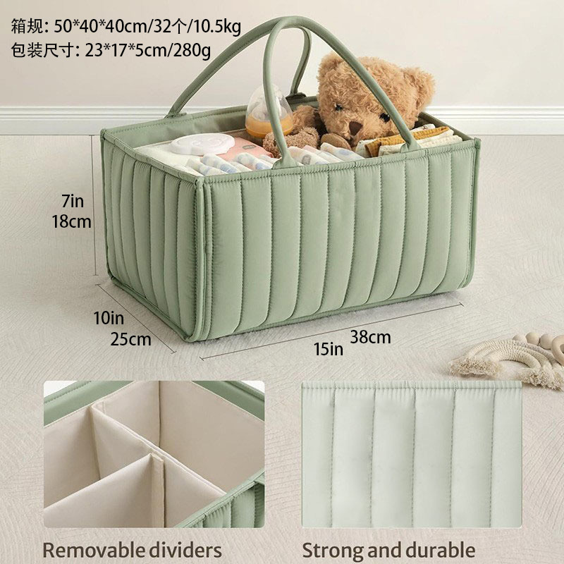 Baby Diaper Organizer Bag Fold - مراجعة Baby Clothing Hamper وسعره