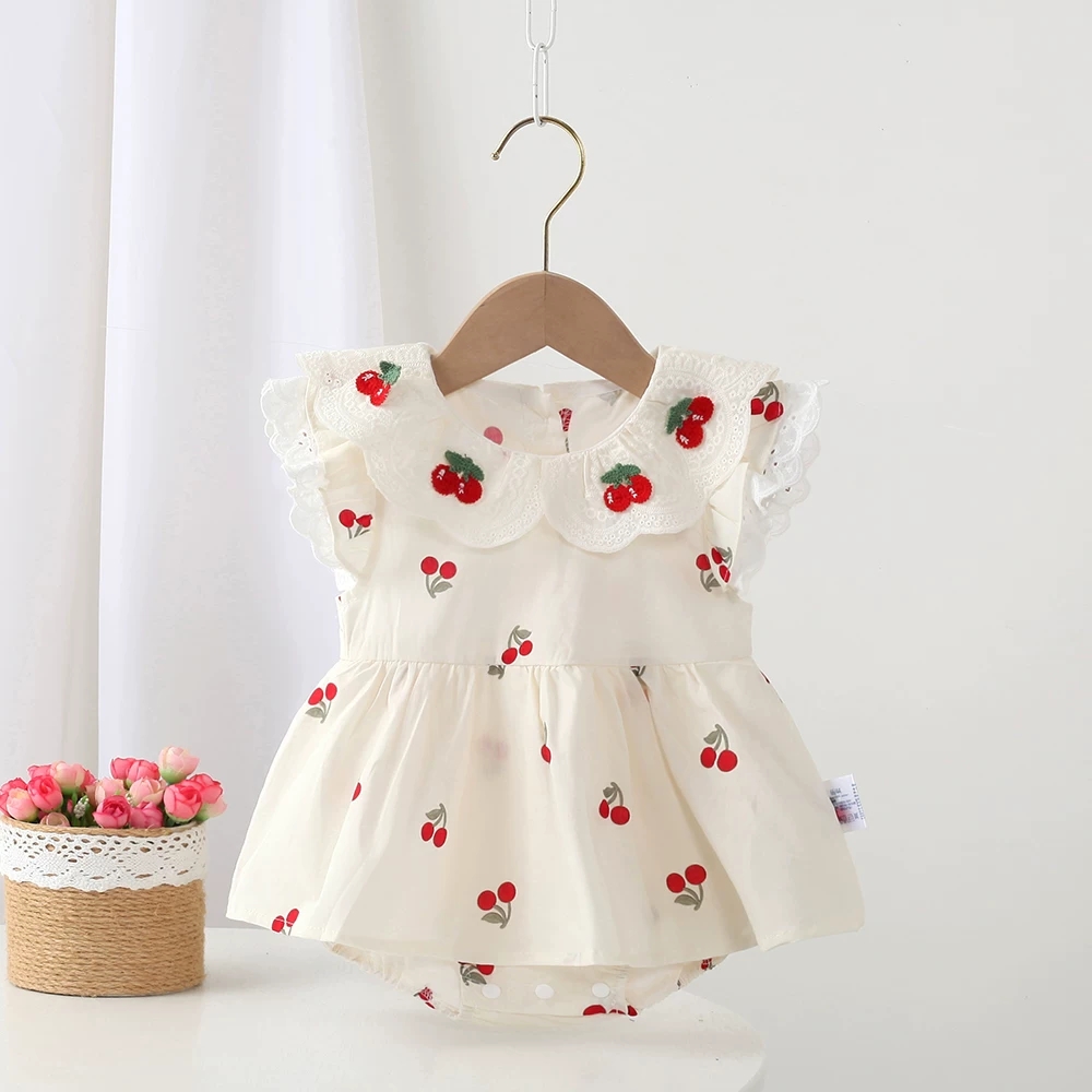 Summer newborn baby girls clot - مراجعة Baby Clothing Online وسعره