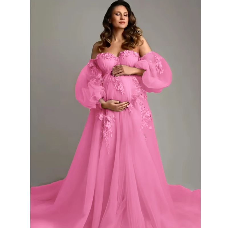 Hand-Finished Maternity Gown - - مراجعة Baby Clothing Embroidery وسعره