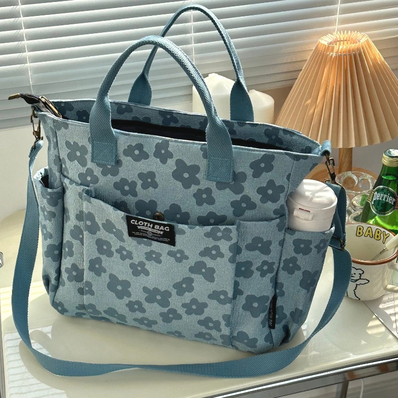 Retro Flower Mummy Bag Large C - مراجعة Baby Clothing Hamper وسعره