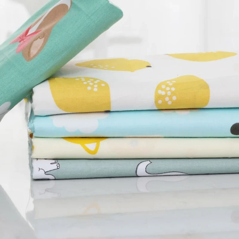 Pure Cotton Printed Fabric Bab - مراجعة Baby Clothing Quilt وسعره