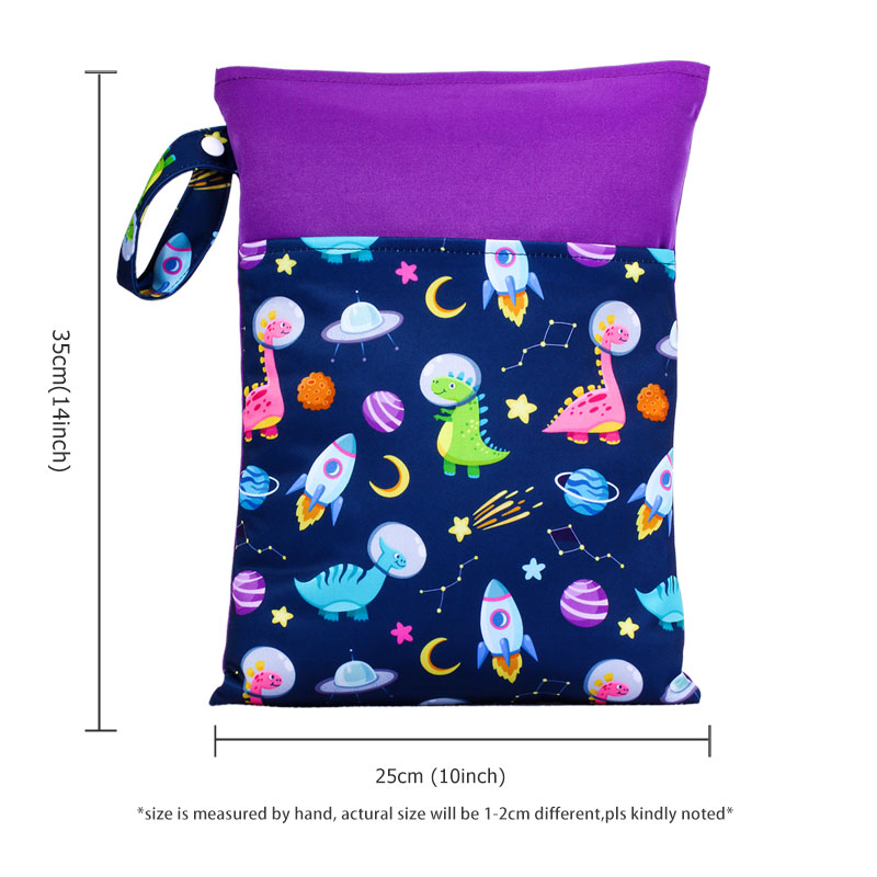 Pororo baby Reusable diaper ba - مراجعة Baby Clothing Bag وسعره
