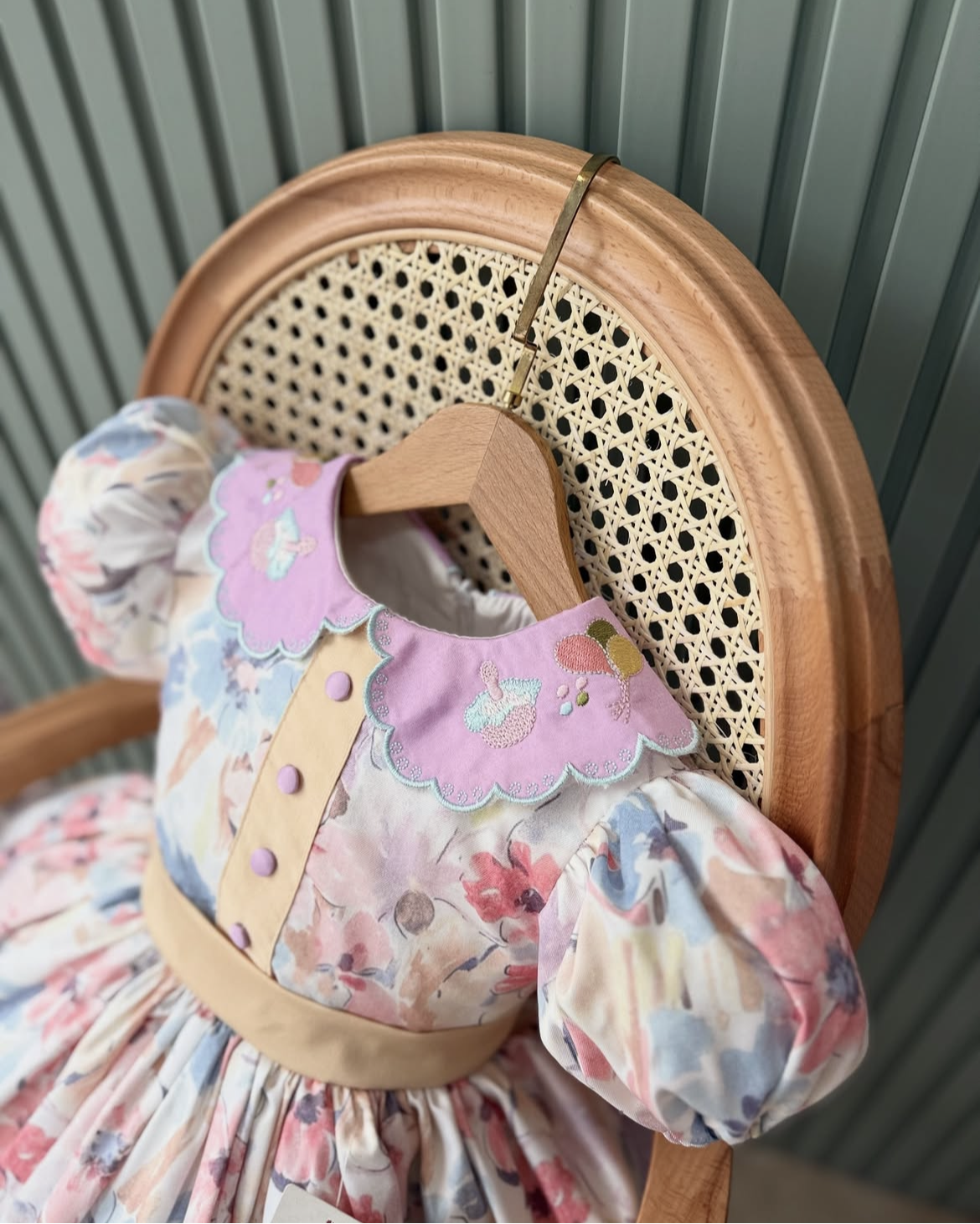 0-12Y Baby Girl Summer Collar  - مراجعة Baby Clothing Embroidery وسعره