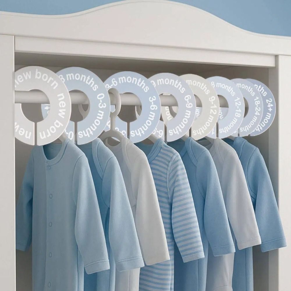 68/9Pcs Organizing Hangers Bab - مراجعة Baby Clothing Hangers وسعره